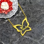 Butterfly Custom Name Necklace