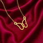 Butterfly Letter Pendant