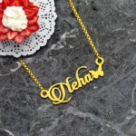 Butterfly Style Name Necklace