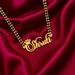 Crown Name Necklace