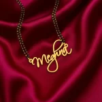 Cursive Curved Name Necklace