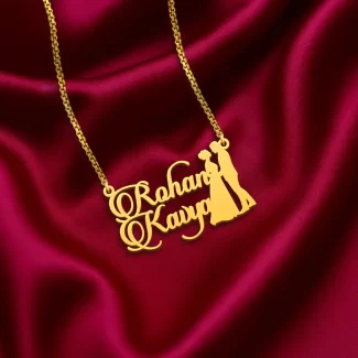 Couple Name Necklace