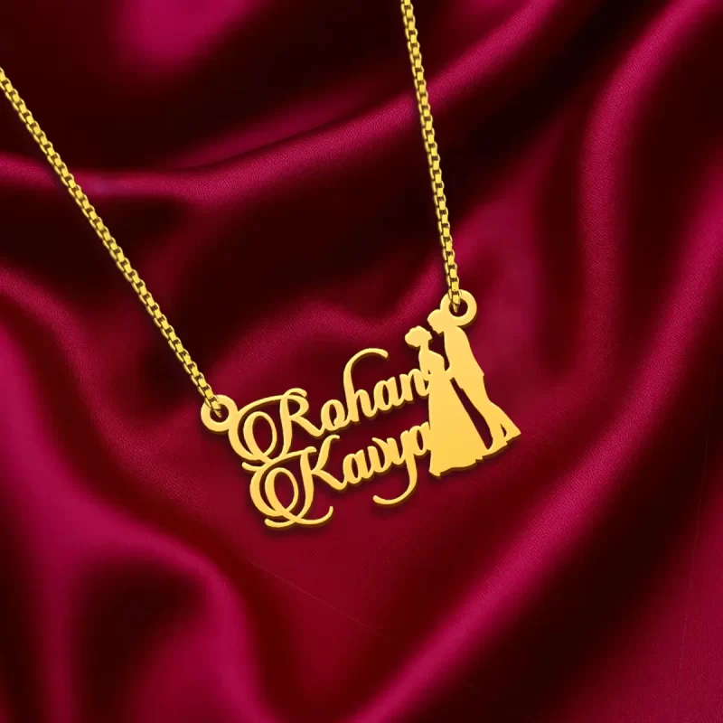Couple Name Necklace
