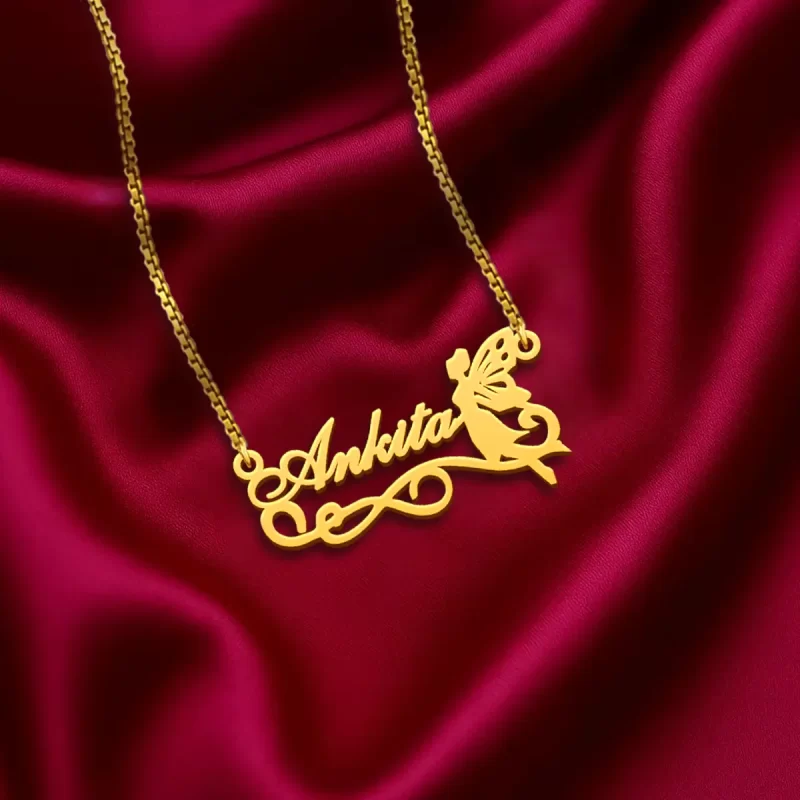 Fairy Angel Name Pendant