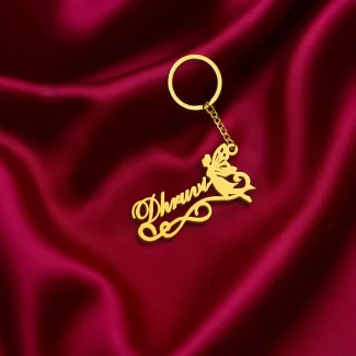Fairy Angel Name Keychain