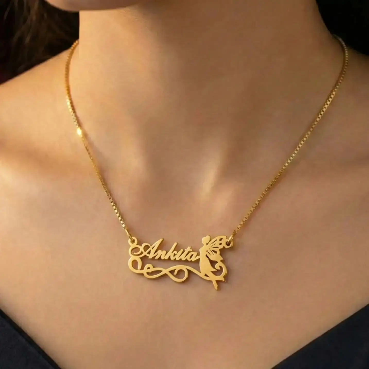 Fairy Angel Name Pendant (1)