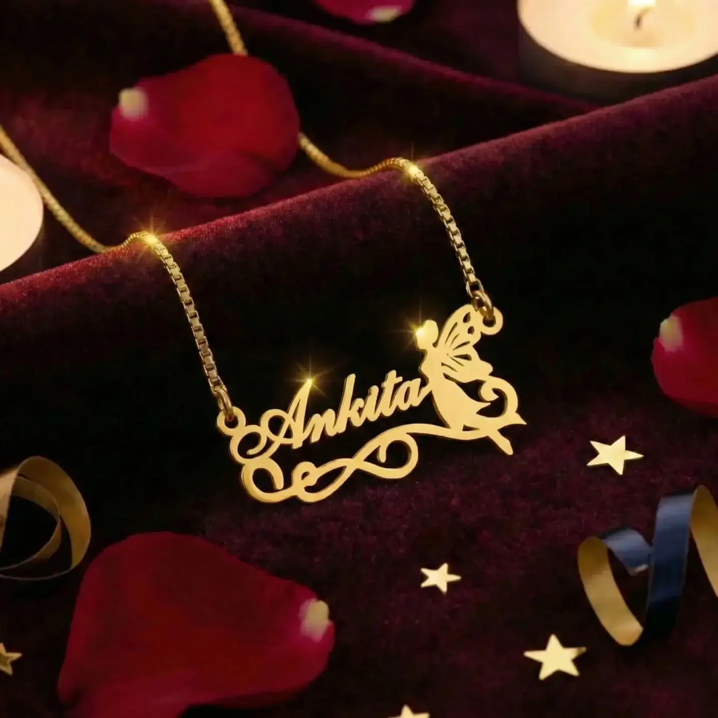 Fairy Angel Name Pendant (3)