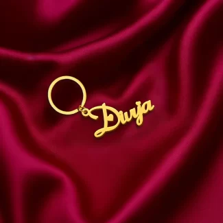 Heart Fonts Customized Keychain
