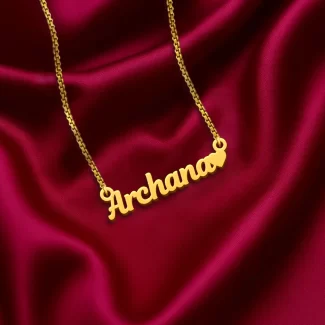 Heart Name Pendant