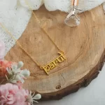 Indic Style Name Necklace