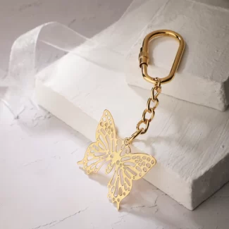 Butterfly Design Keychain