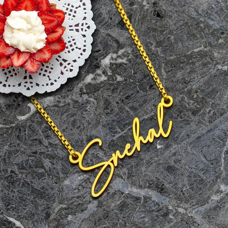 Signature Style Name Necklace