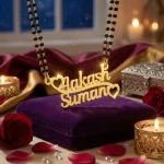 Personalized Heart Couple Name Necklace