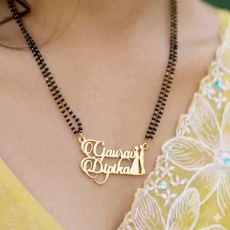 Custom Couple Name Necklace For Gifts