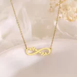 Infinity Leaves Necklace