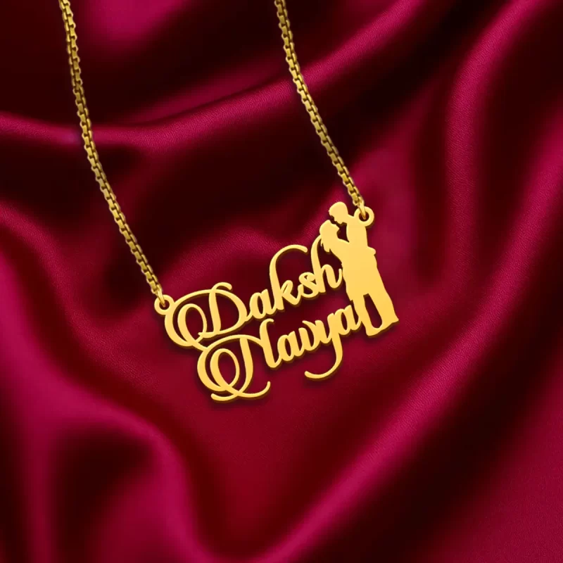 Couple Name Necklace