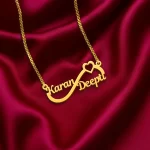 Infinity Double Name Pendant