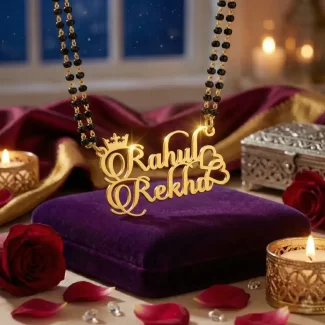 Personalized Luxury Couple Name Necklace