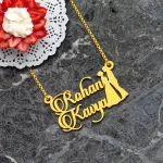 Couple Name Necklace