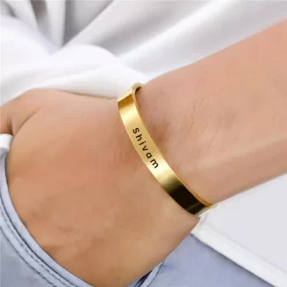 Personalized Golden Name Bracelet