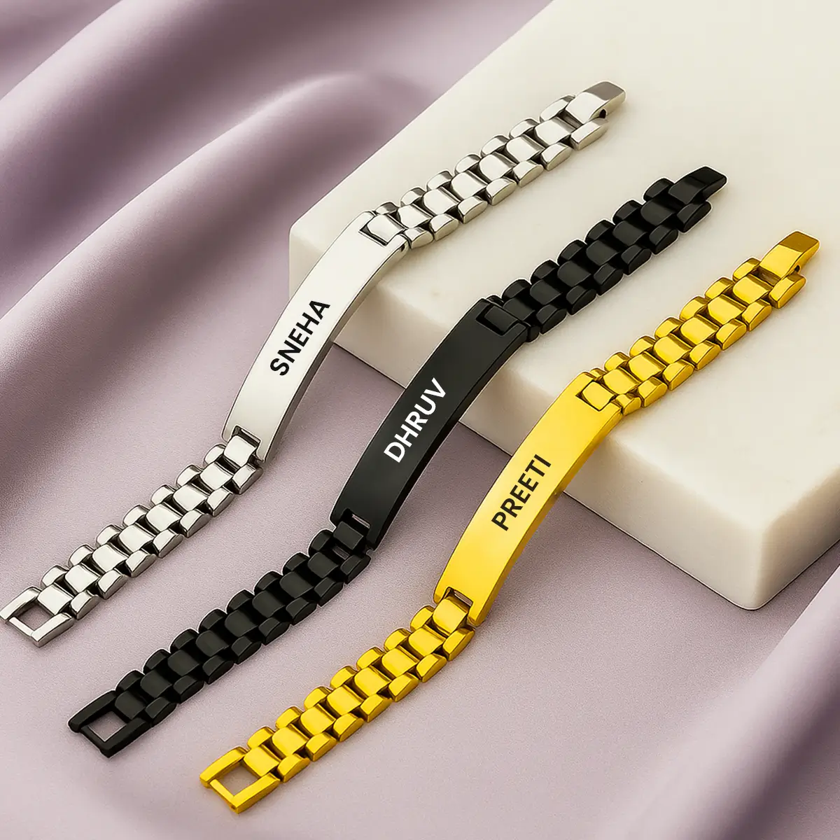 Lucky Custom Name Bracelet