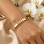 Personalized Golden Name Bracelet
