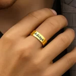 Personalized Engraved Name Ring