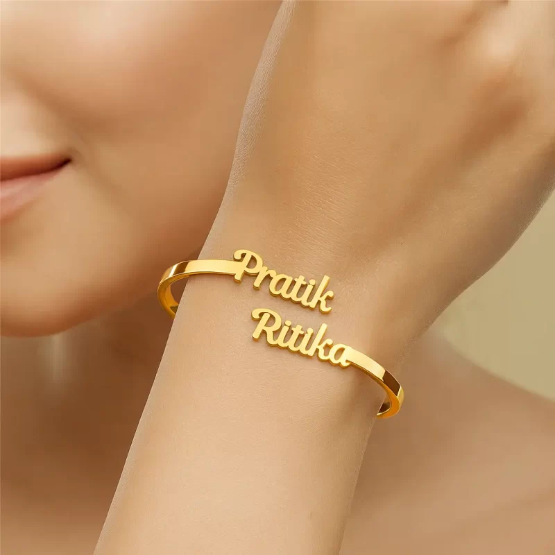 Personalized Couple Name Bracelet