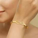 Custom Infinity Couple Name Bracelet