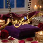 Infinity Evil Eye Couple Name Necklace