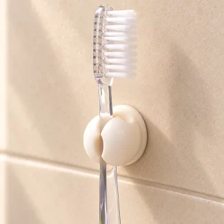 Wall-Mounted Toothbrush Holder